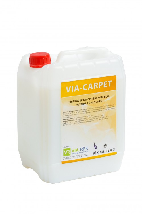 VIA-CARPET na koberce 5l | Čistící a mycí prostředky - Přípravky na koberce
